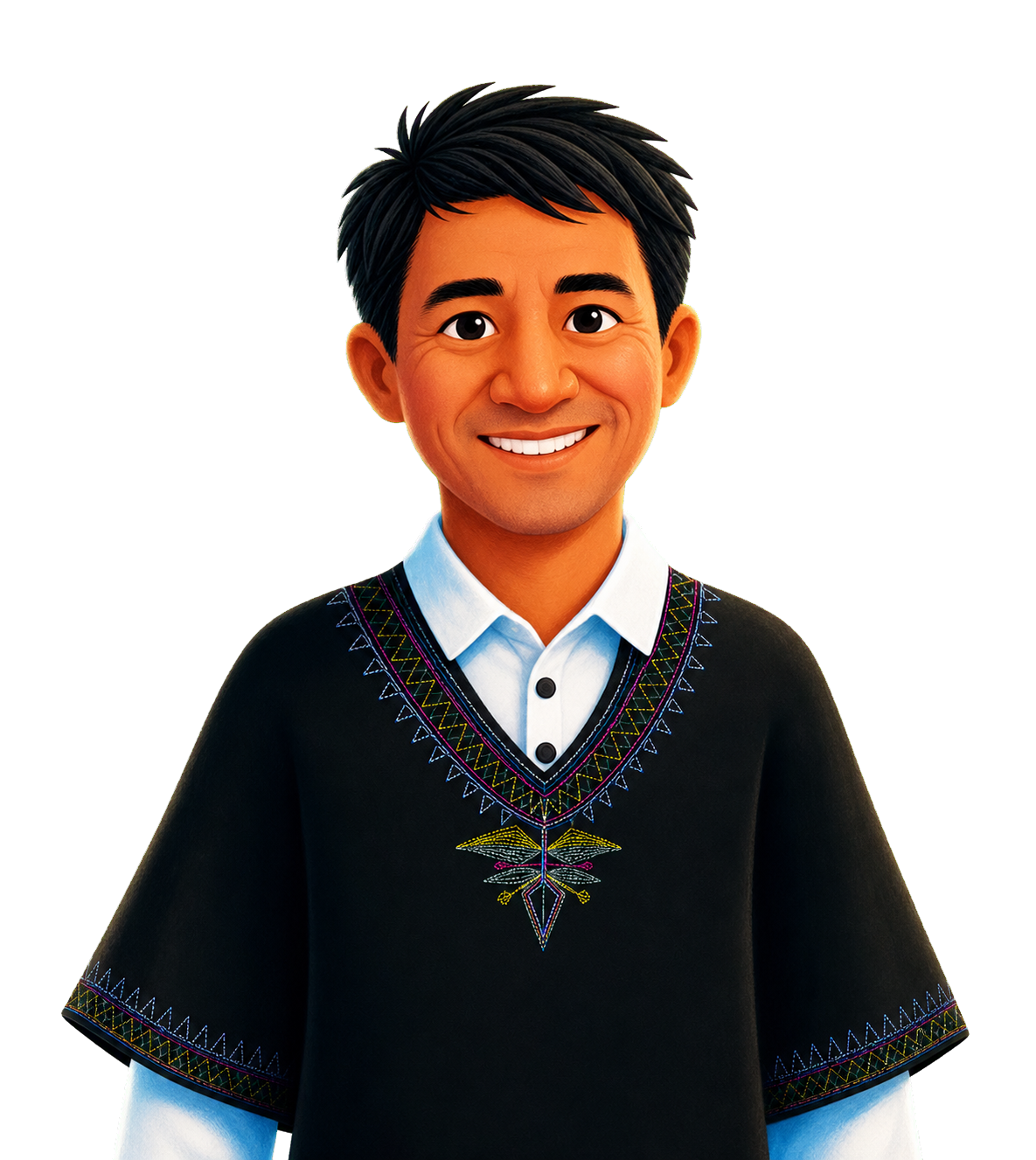 Marcos, the Maya father whose wish to pass on his language inspired Tuki Ruki